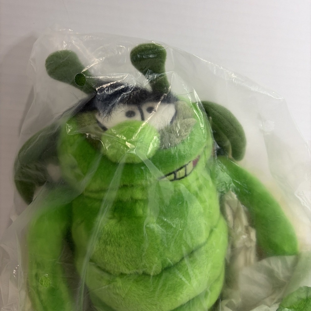 Dakin Raid Bug Green Plush Stuffed Animal NWT Vintage 1987 MPN 80-0067